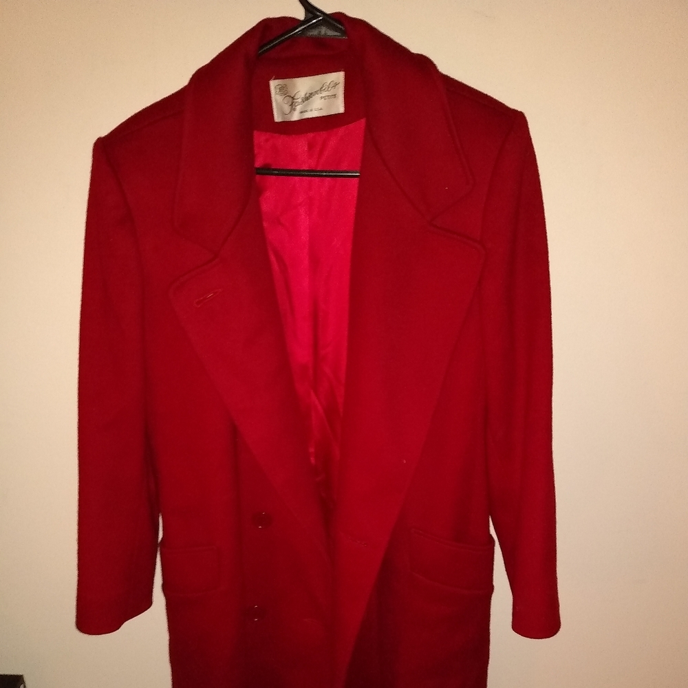 Fashionlila Petite Forstmann Red Coat